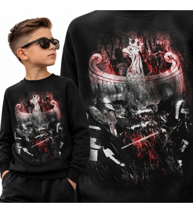 Bluza dziecięca Patriotyczna BÓG HONOR OJCZYZNA